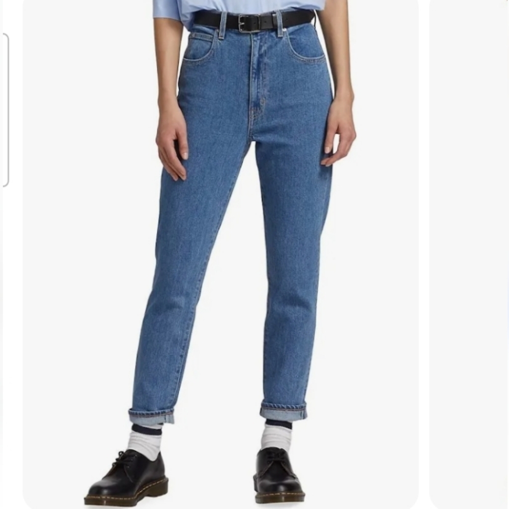 Slvrlake Beatnik High-Waisted Straight-Leg Jeans Size 28